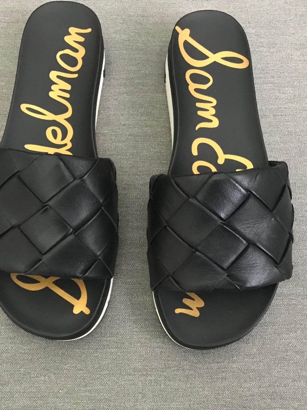 Sam Edelman Adaley Slide Sandal Women's Black Size 8M